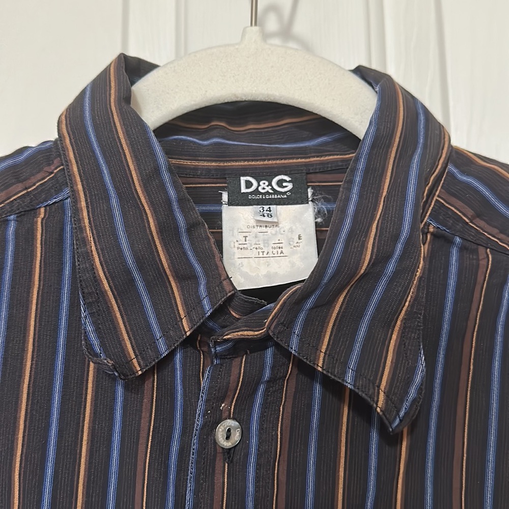 Men's D&G button down shirt